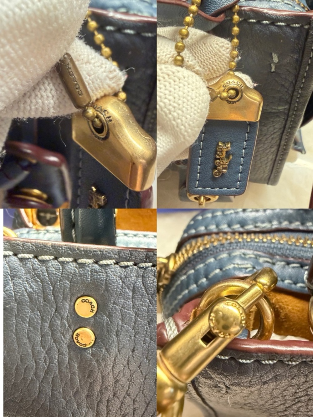 Coach  Rogue 17 in Blue - Picture 6 of 16